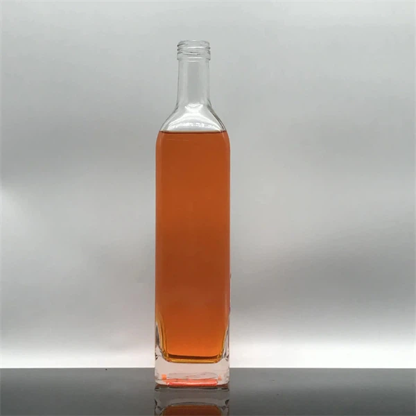 Screw Top Vodka Glass Bottle